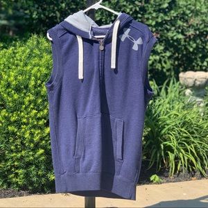 Under Armour Performance Sleeveless Zip-Up Hoodie